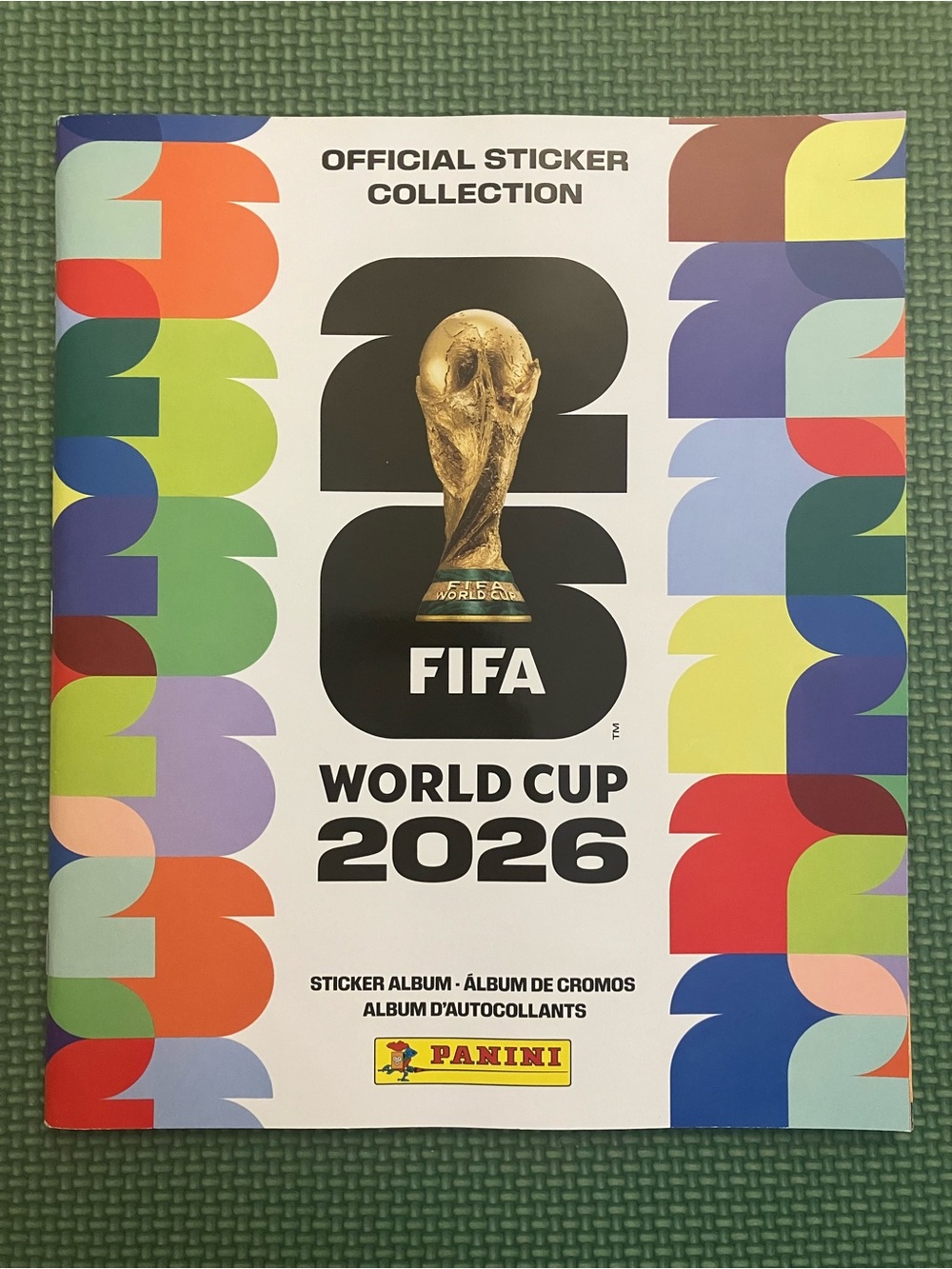 Panini Colorful 'We Are 26' Graphic Sticker Album